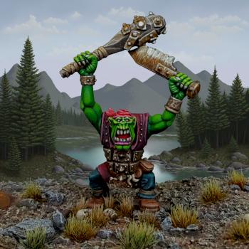 Orc Boy in His Natural Habitat by xbogx