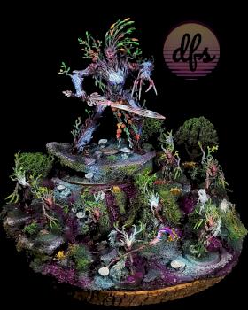 Showcase Sylvaneth Diorama by mr nobody116