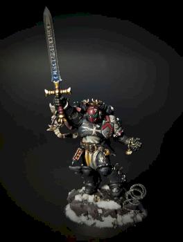 Black templars emperor's champion by warp_machinarium