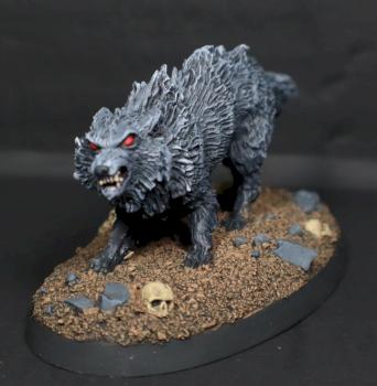 dire wolf by mikecarrero