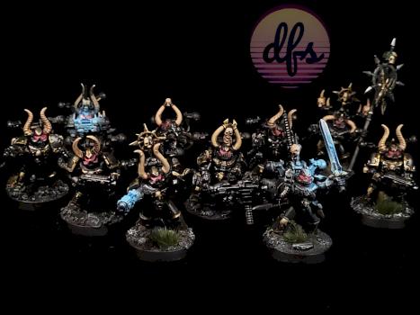 Black Legion Chaos Space Marines by mr nobody116