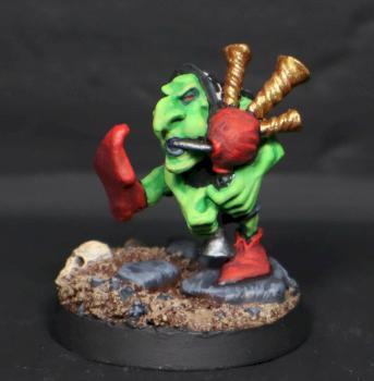 goblin musician by mikecarrero