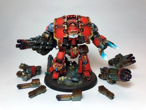 Blood Angels Leviathan Dreadnought by birdsareback