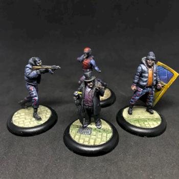 THE PENGUIN BAND METAL BATMAN MINIATURE GAME KNIGHT MODELS by juanlurockerman