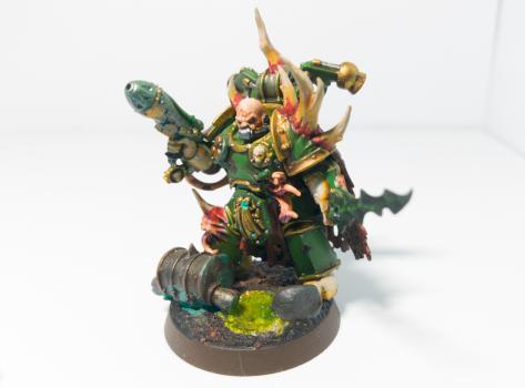 Deathguard Captain by Frobafett