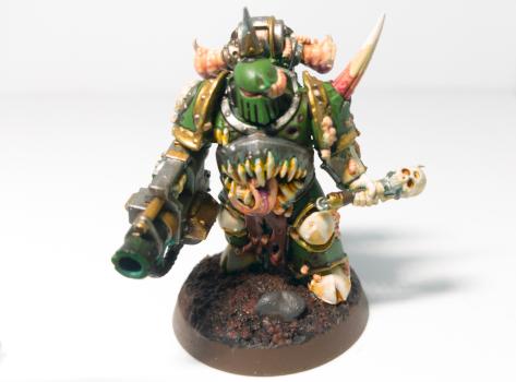 Deathguard Plague Marine by Frobafett