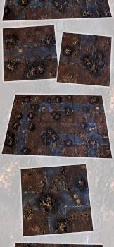 HELL CITY MODULAR 72x48 GAMEBOARD by studiolevel