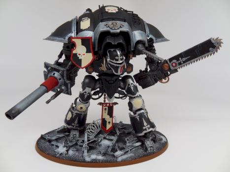 Warhammer 40k Imperial Obsidian Knight Freeblade by Daemonicon