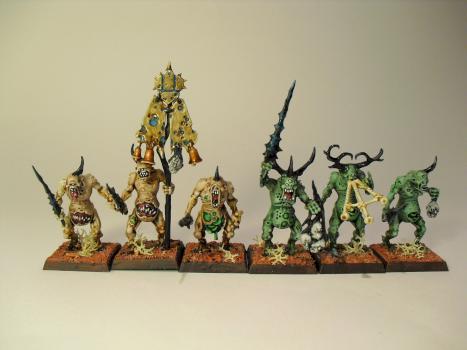 Plaguebearers of nurgle by Ismaël A