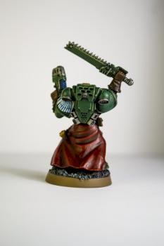 Dark Angel Space Marine (Rear View) by PsyCrow