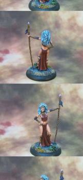 elf mage goddess by miniking
