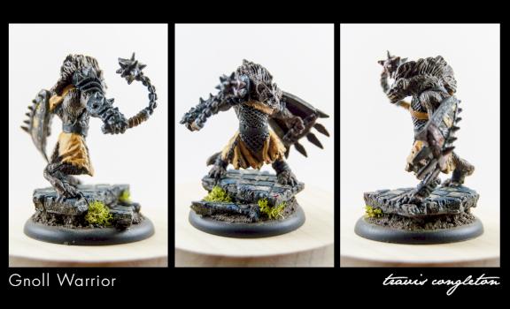 Gnoll Warrior by sketcherstud