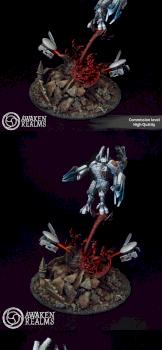 Tau XV8 Commander diorama by Awaken Realms