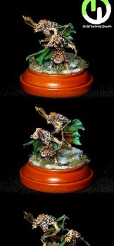 Blighted Nyss Strider Officer & Musician by wolfen