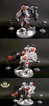 Riptide Battlesuit White by RezoAmalio