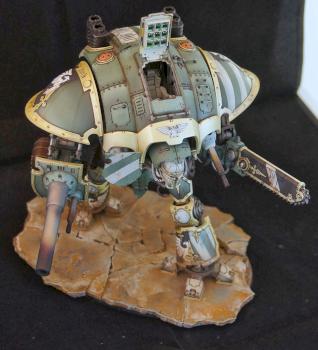 Pre Heresy Imperial Knight With Interior by 40khobbyblog