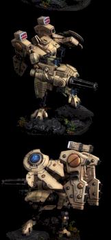 Tau 104 Riptide BattleSuit2 by zealotawei