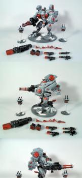Riptide Battlesuit White by RezoAmalio