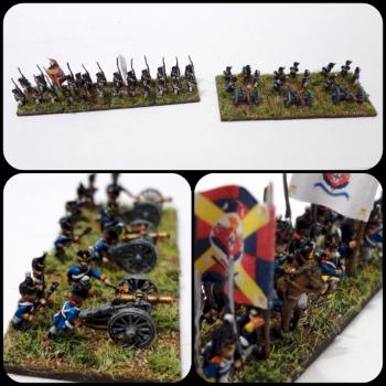 6mm portugeuse line infantry and foot artillery by novalogic28