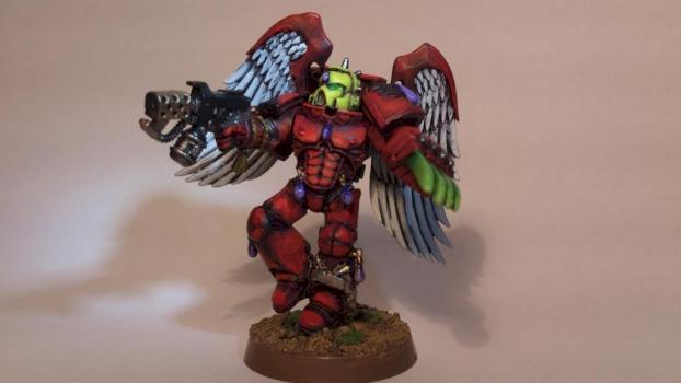 Blood Angel Sergeant by physhdude