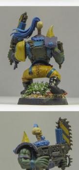 Ork 'ardboy with Chain Sword by txborntxproudks