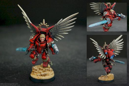 Blood Angels Captain by War and Paint