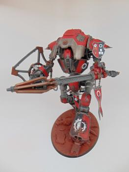 Warhammer 40k Forgeworld Imperial Knight Lancer Mecanicus Colors by Daemonicon