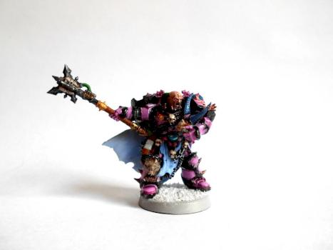 Slaanesh Chaos Space Marine Captain by saugnine