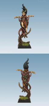 Wood Elf Female Spellsinger by aurelio
