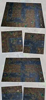 DEATH CITY MODULAR 72x48 GAMEBOARD by studiolevel