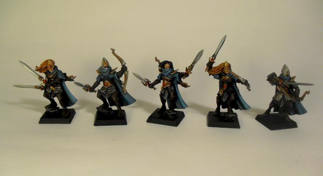 Shadow Warriors High Elves by Ismaël A