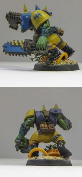 Ork 'ardboy with Chain Sword by txborntxproudks