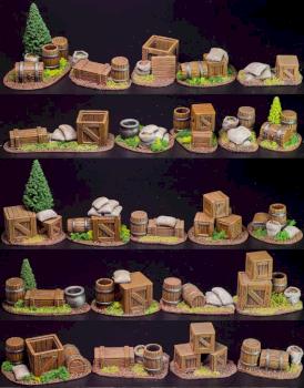 Barricades for Warhammer Fantasy , Mordheim by kasimir74