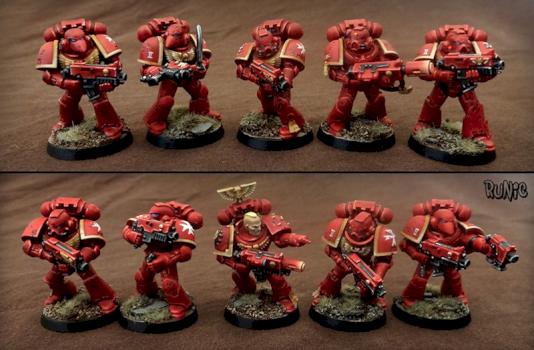 Red Seraphim Tactical Squad by Runic