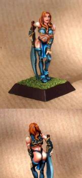 Fianna Female Barbarian Warrior Keltois NMM by DavideB