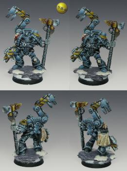 Space wolf Iron Priest by nels0nmac