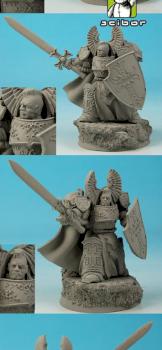 28mm / 30mm SF Templar Knight conversion / sculpture by Scibor