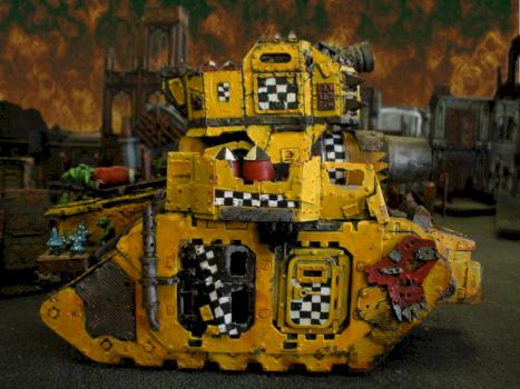 Bad Moons Battlewagon by Little Lead Men