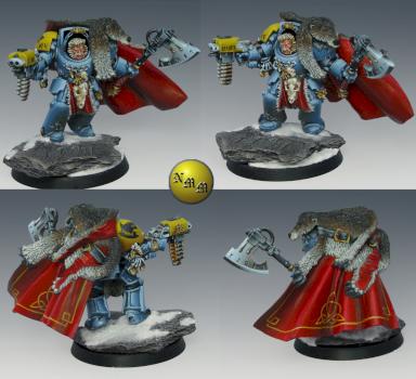Space Wolf Wolf Guard terminator 5 Wolf lord by nels0nmac