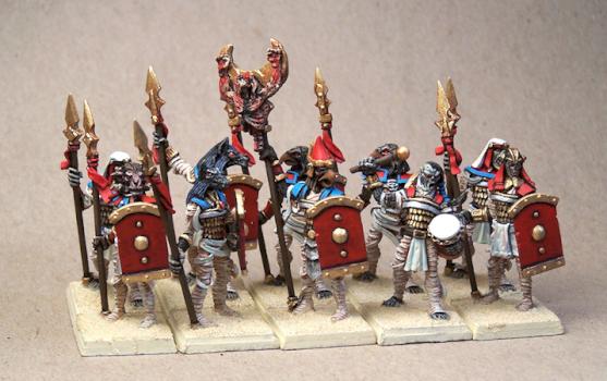 Wargods Mummy Unit by Minicreatures