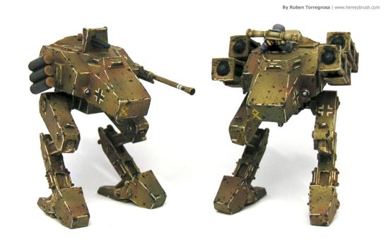 Gear Krieg Loki Walkers 15mm by Heresy