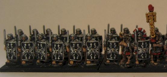 Warmaster Ancients Early Imperial Roman Legion (10mm Steve B by Stomm