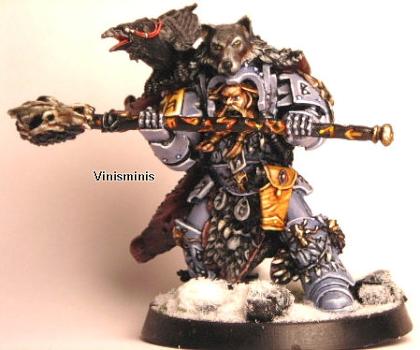 Space Wolves Njal Stormcaller by Knightwolf