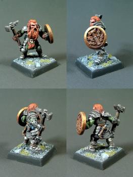 Bjorn Dwarven Warrior, Dwarf by zombie dad