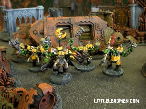Bad Moons- four nobs by Little Lead Men
