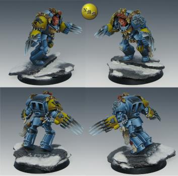 Space Wolf Wolf Guard terminator 3 by nels0nmac