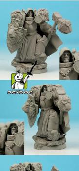 28mm / 30mm SF Knight conversion / sculpture by Scibor