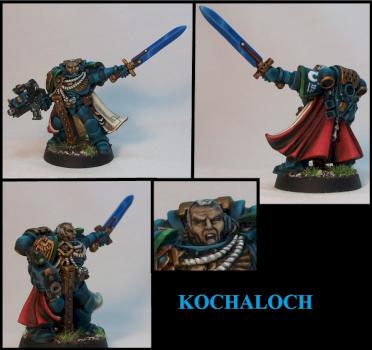 Space Marine captain by Kochaloch
