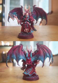 Chaos Space Marines 40k Slaanesh Sorcerer by candypalmer
