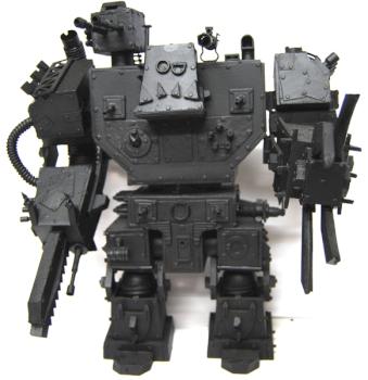 ORK MEGA STOMPA scratchbuilt primed VERY UNIQUE by TheMasterOfTerrains